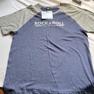 NWT Champion x Rock & Roll Hall of Fame T Shirt Cleveland Band Tee Music